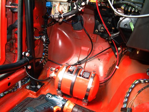 Fire extinguisher fitting
