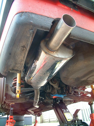 Milltek exhaust fitted