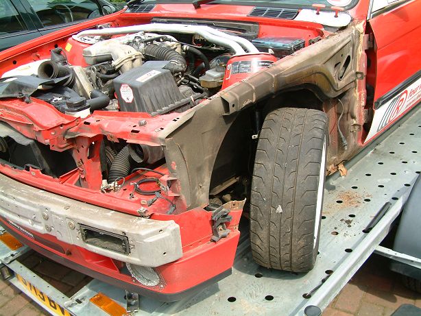 Naked car!